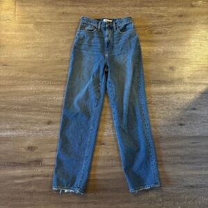 Madewell Baggy Straight Jeans